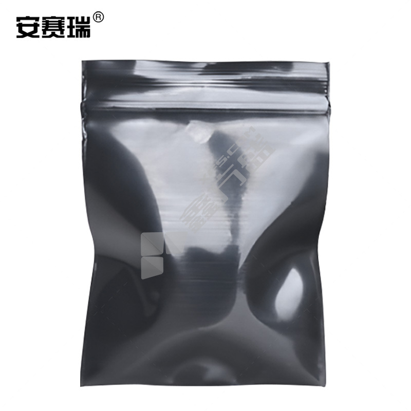 安赛瑞 PE自封袋 AD982198 9*13cm 黑色 13丝